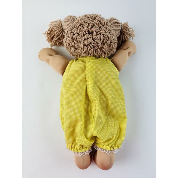 Cabbage Patch DOLL Pigtails Green Eye Appalachian Art Works Coleco Blond Hair 78 - Picture 8 of 16